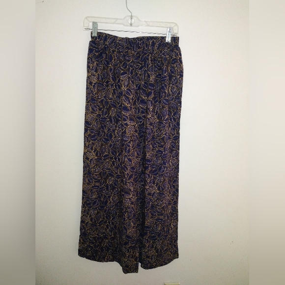 Expo wide leg pants elastic waist size 12 - Picture 2 of 9